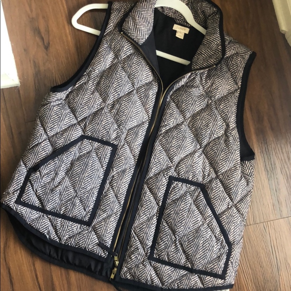 JCrew hearingbone vest!!!
